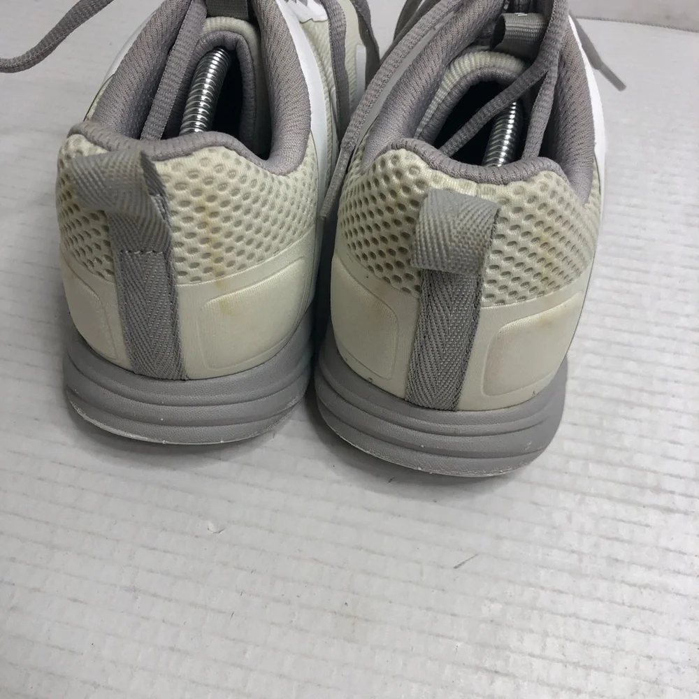 Vionic Sneakers Womens Size 8 White Tan JoJo Ombre Lace-Up Comfort Shoes